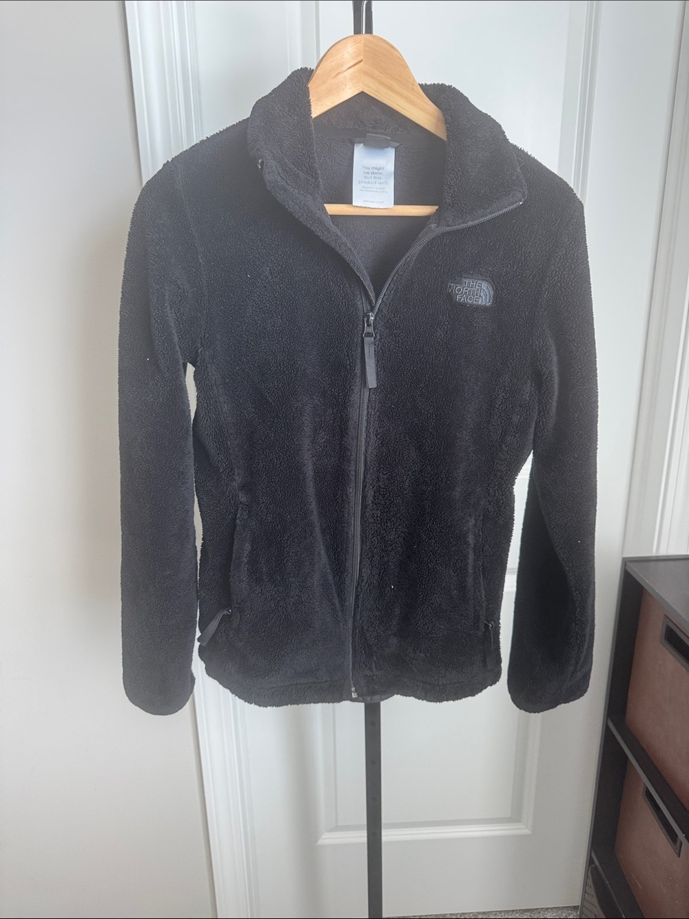 The North Face Black Plush Full-Zip Utility Jacket